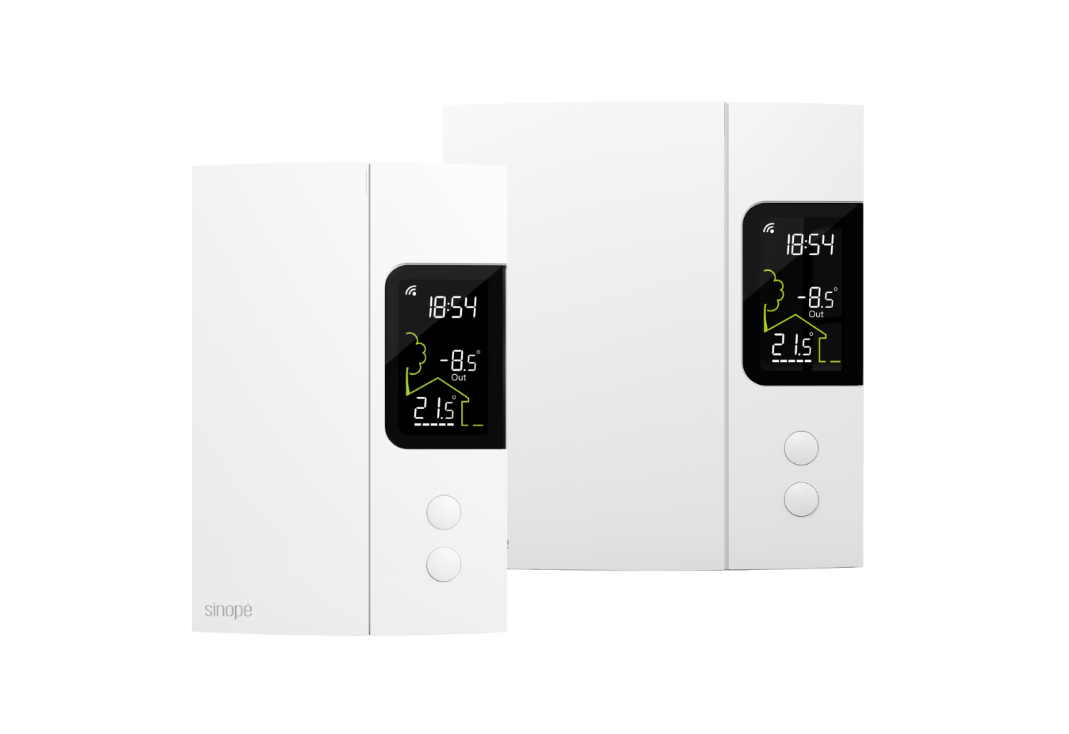 Thermostats intelligents pour plinthes électriques TH1123 et TH1124