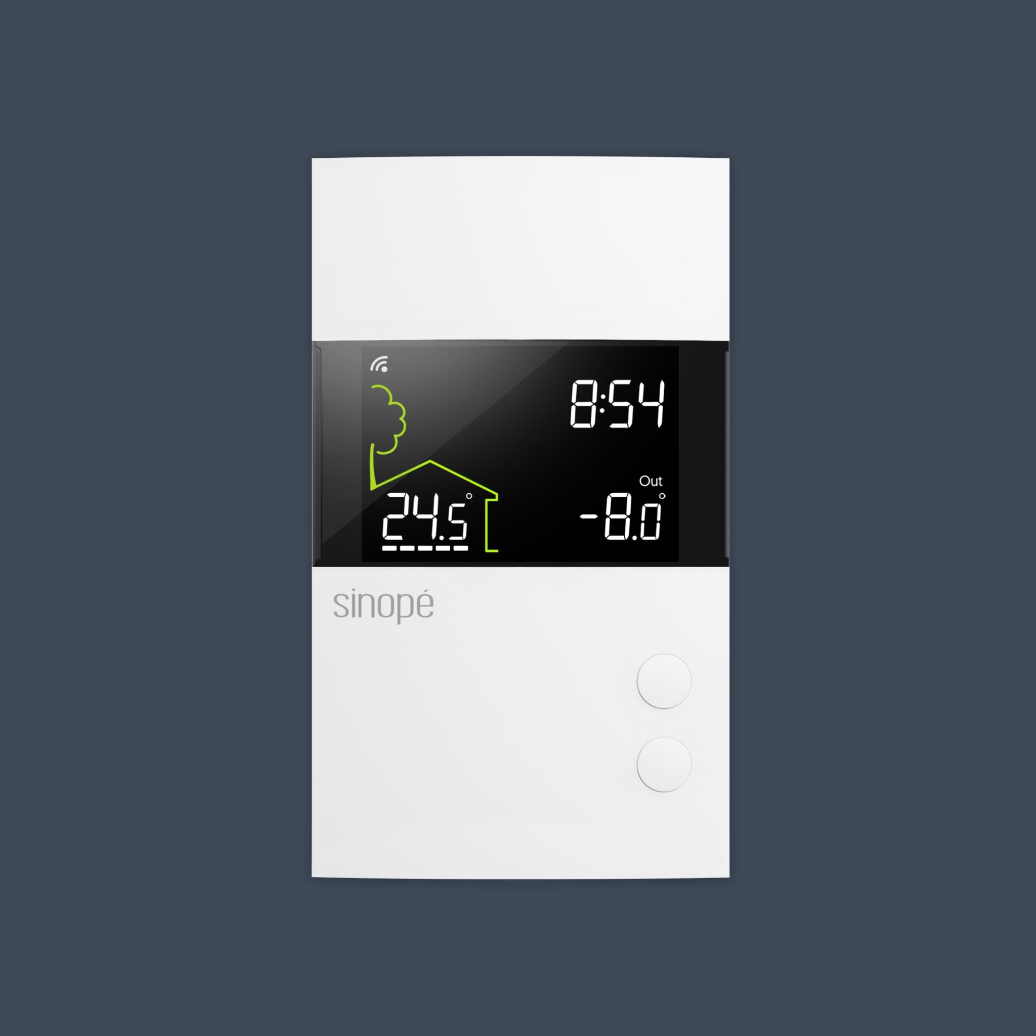 Thermostat intelligent Wi-Fi pour plancher chauffant 