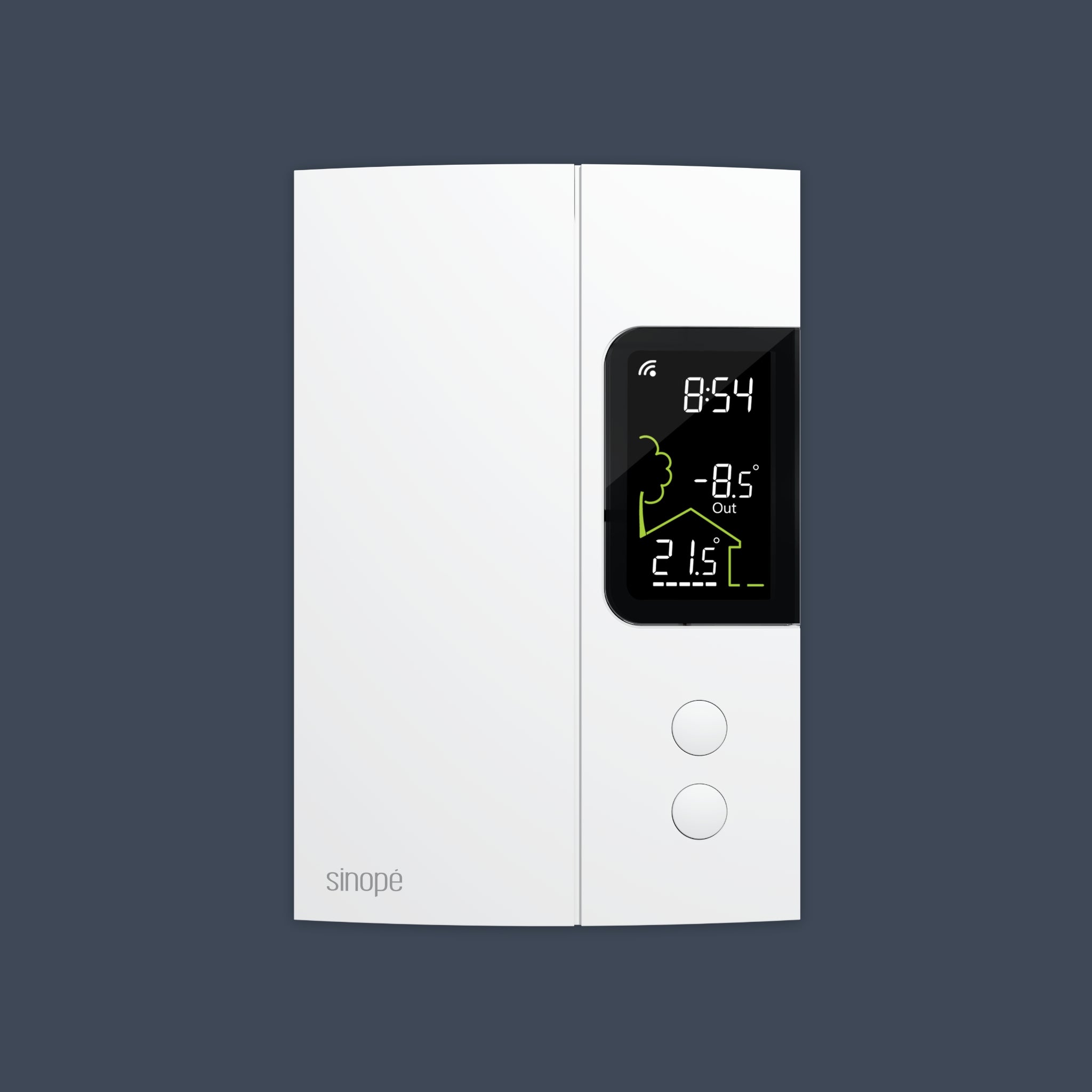 Smart Zigbee thermostat for baseboard heaters