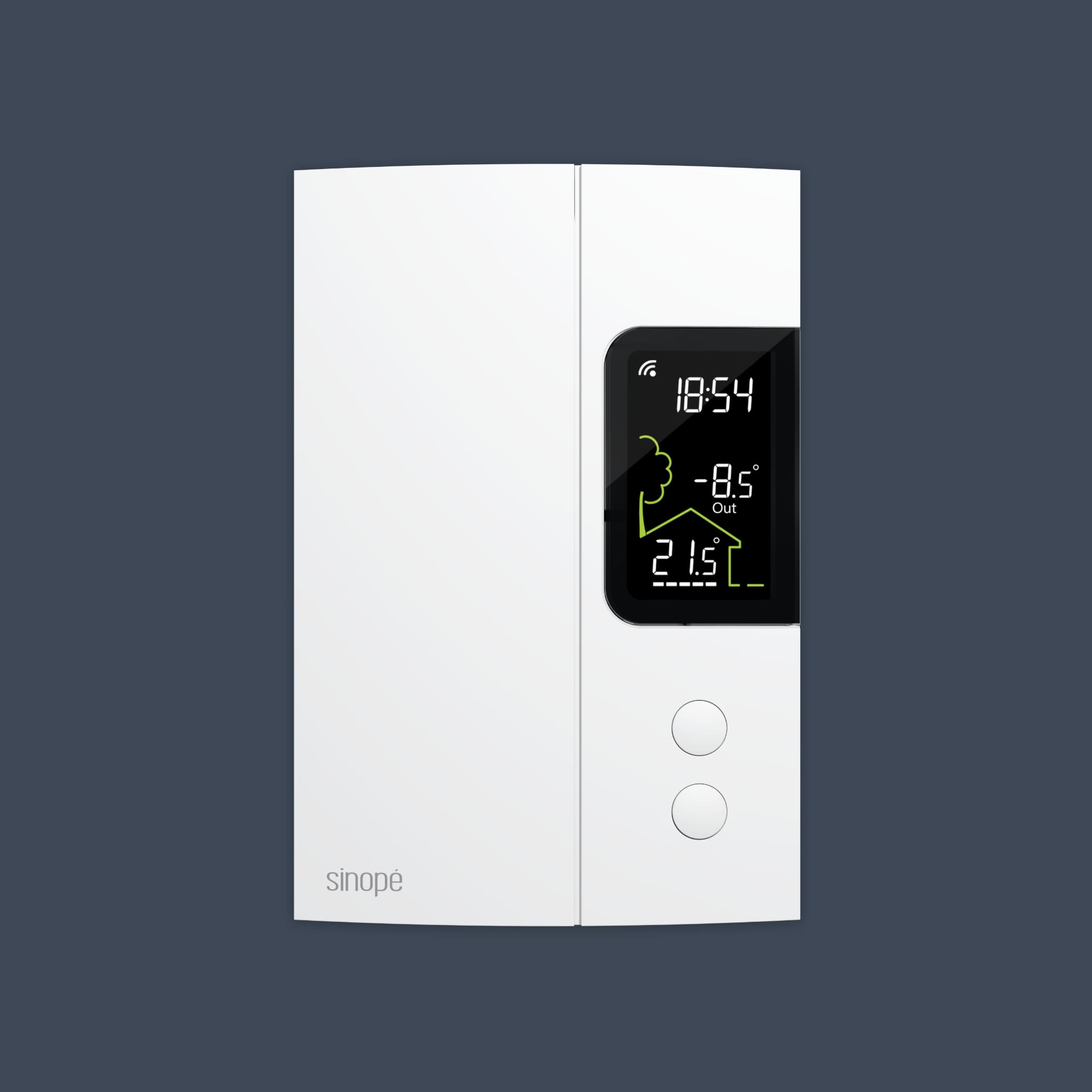 Thermostat Zigbee pour plinthes électriques