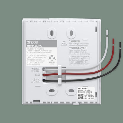 Zigbee Line Voltage Thermostat